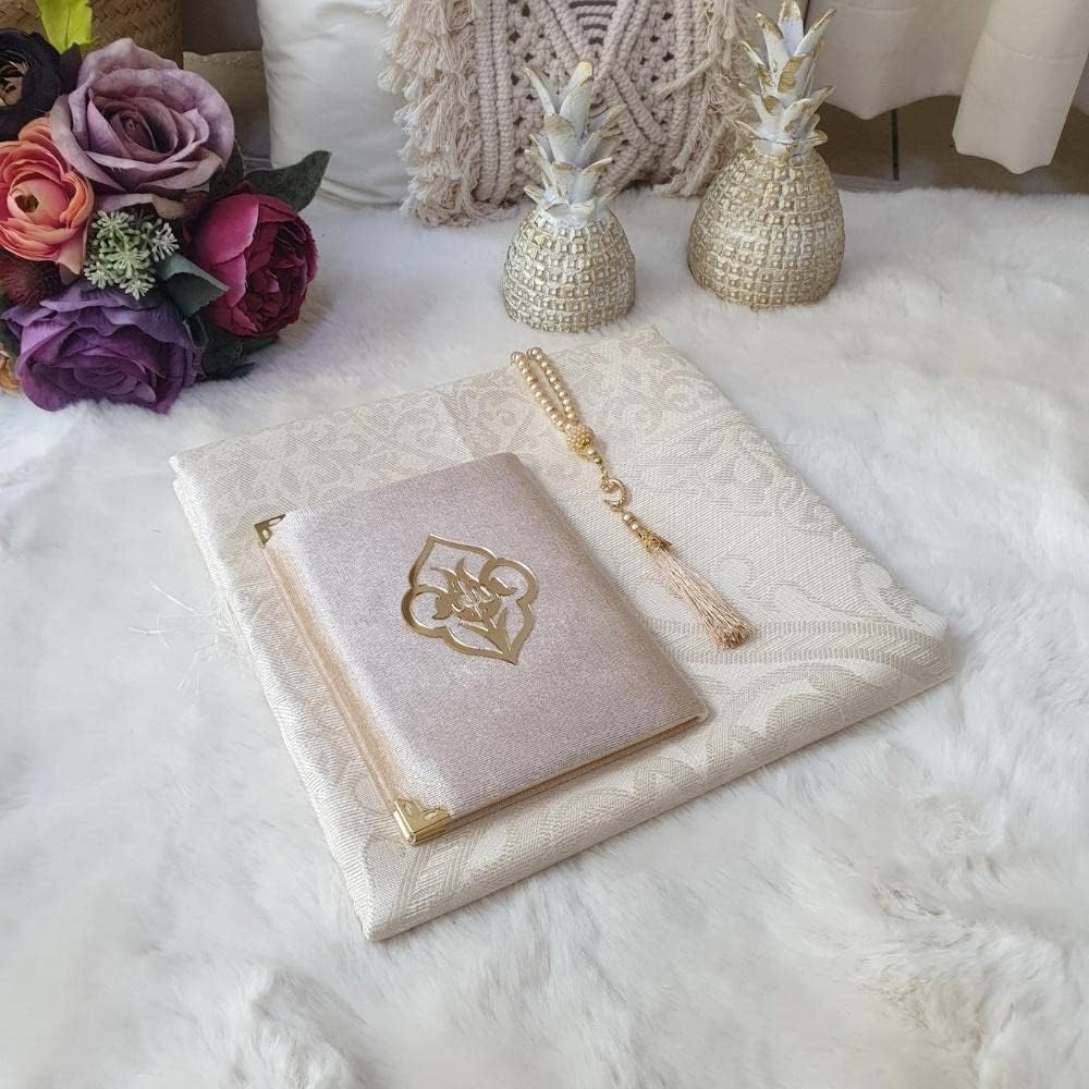 Ramadan24 Geschenkset – Quran, Gebetsteppich & Tasbih