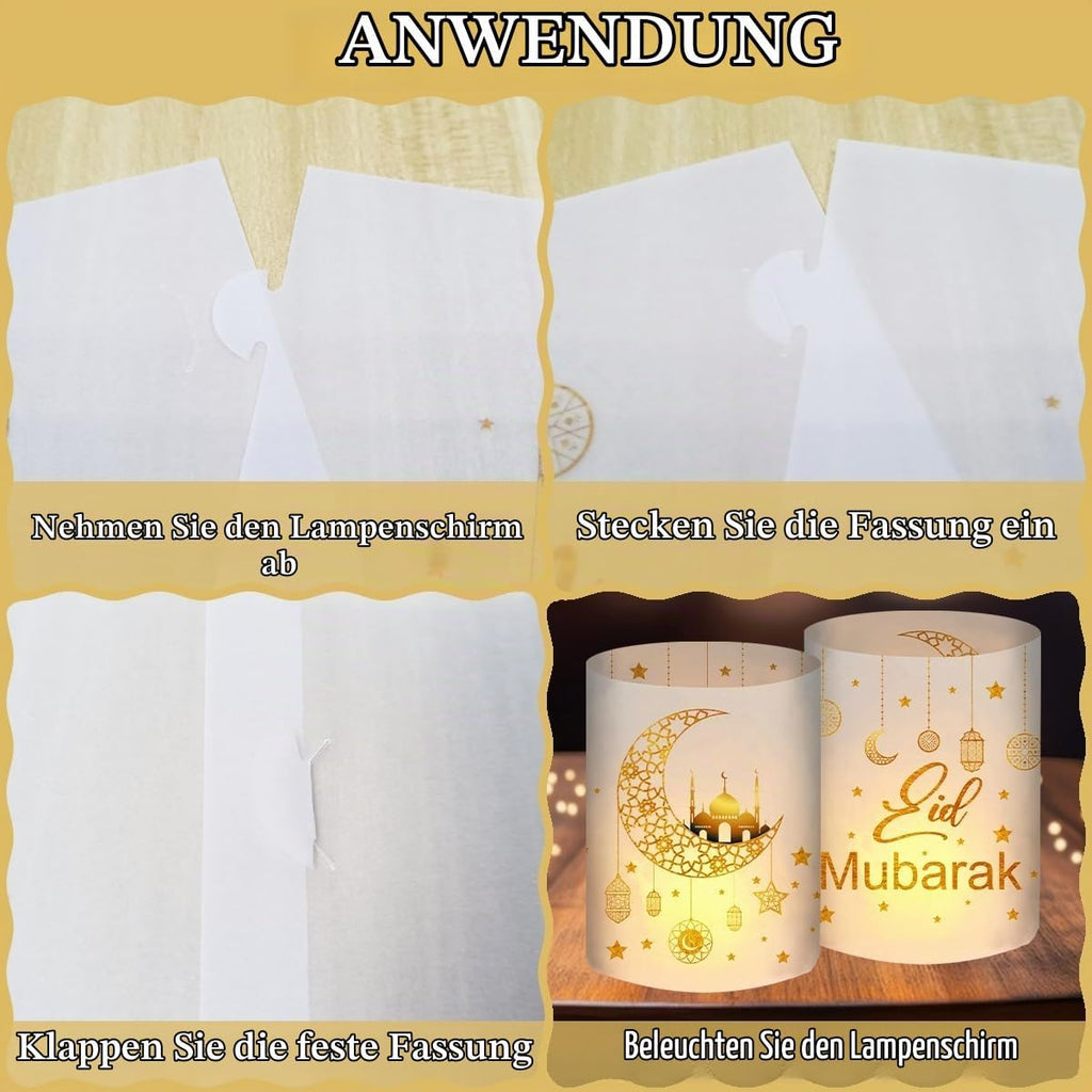 Ramadan Tischdeko Set – Gold