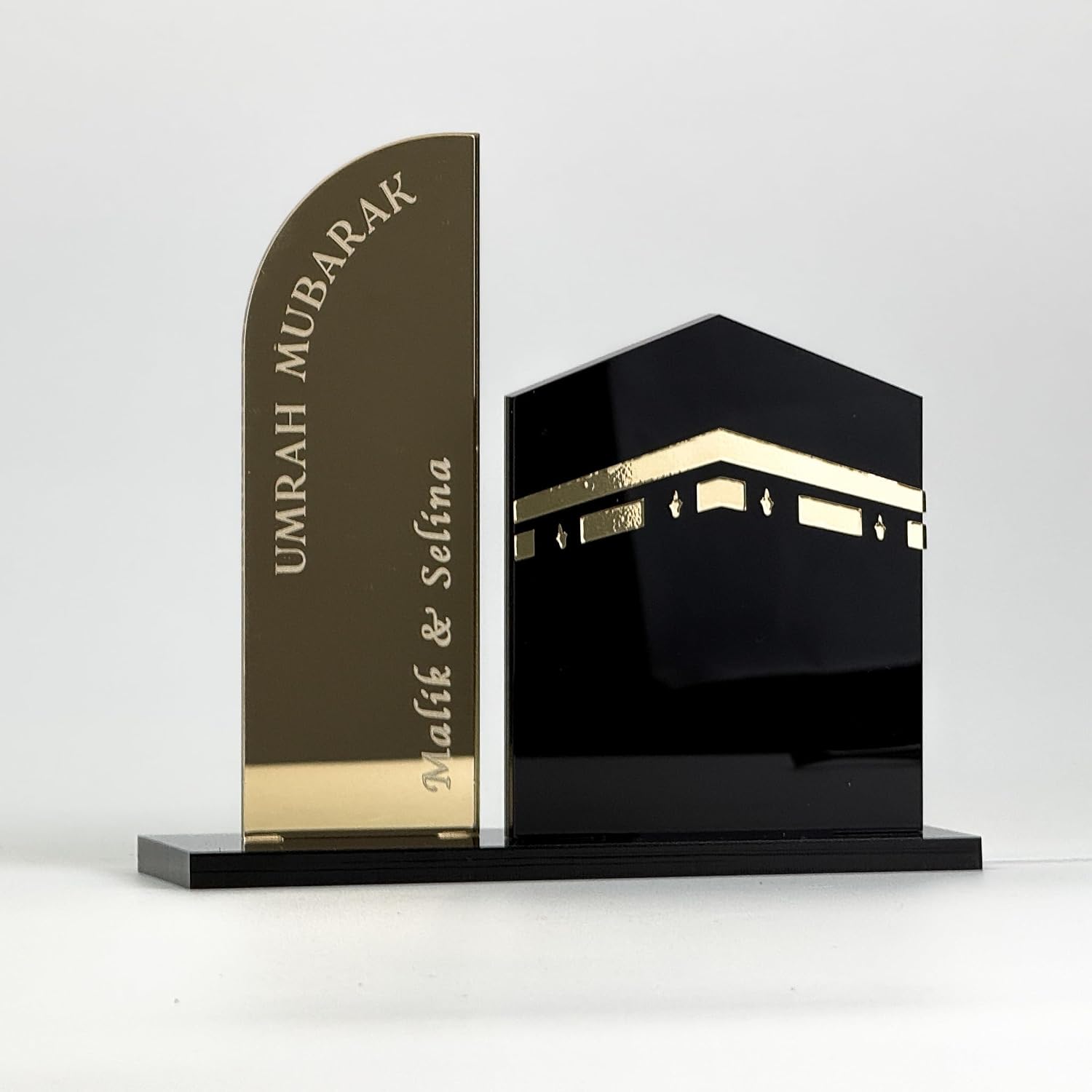 Personalisierte Umrah Mubarak Kaaba-Deko mit Namen