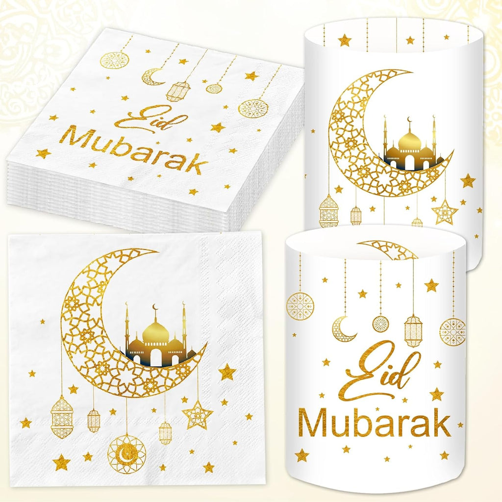 Ramadan Tischdeko Set – Gold
