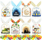 Eid Mubarak Geschenkbeutel – 80 Stück
