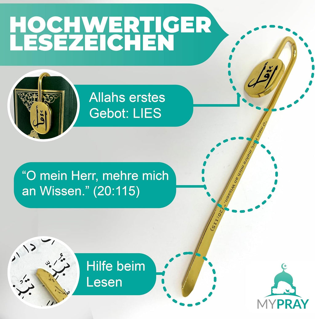 Quran Lesezeichen – Islamisches Geschenk