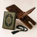 NoorHaus Quran Geschenkset – Quran, Rehal & Tasbih